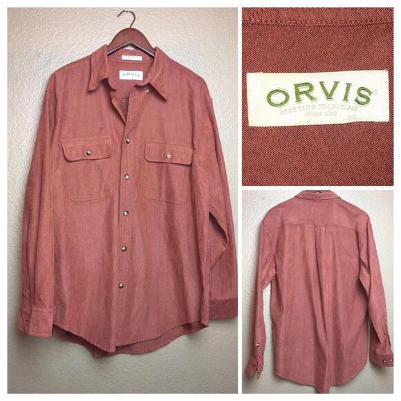 Orvis Other - Orvis Mens Size L Button Down Long Sleeve Shirt